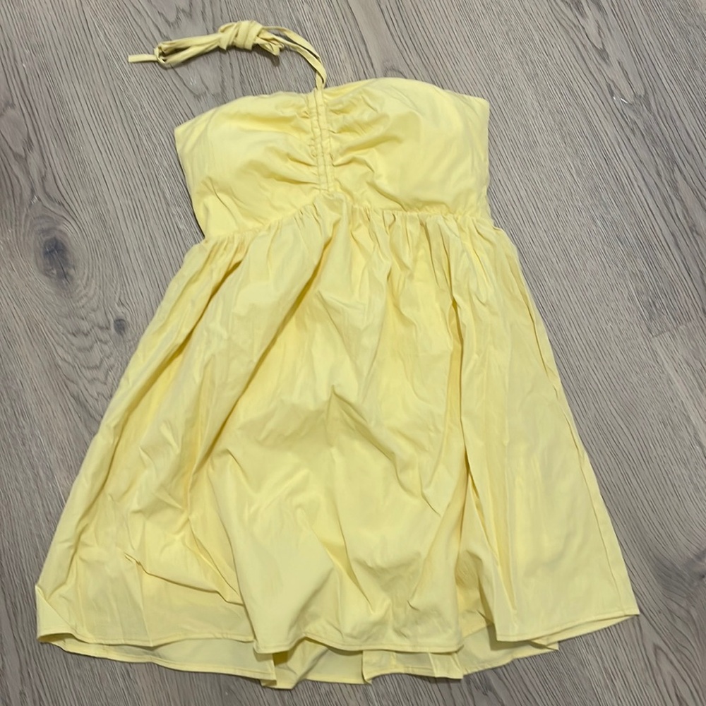 Strapless dress